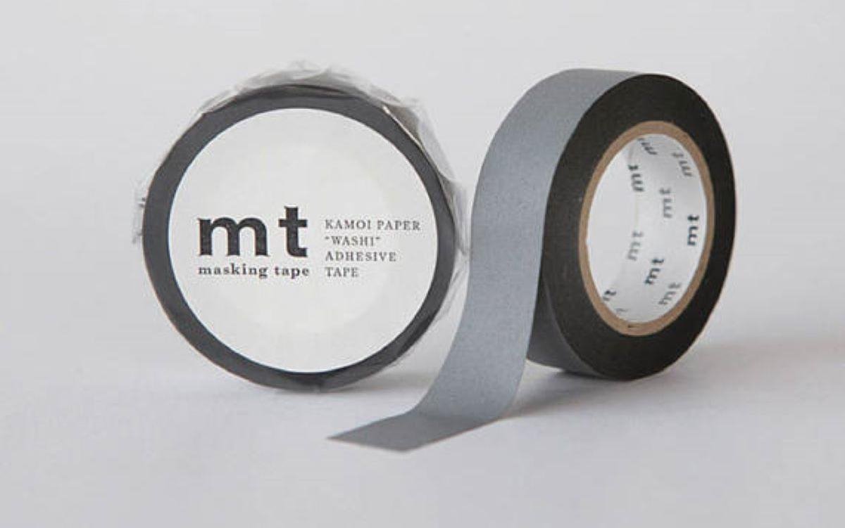 Masking Tape Grijs - 10 meter x 1,5 cm.  asking Tape Matte Gray