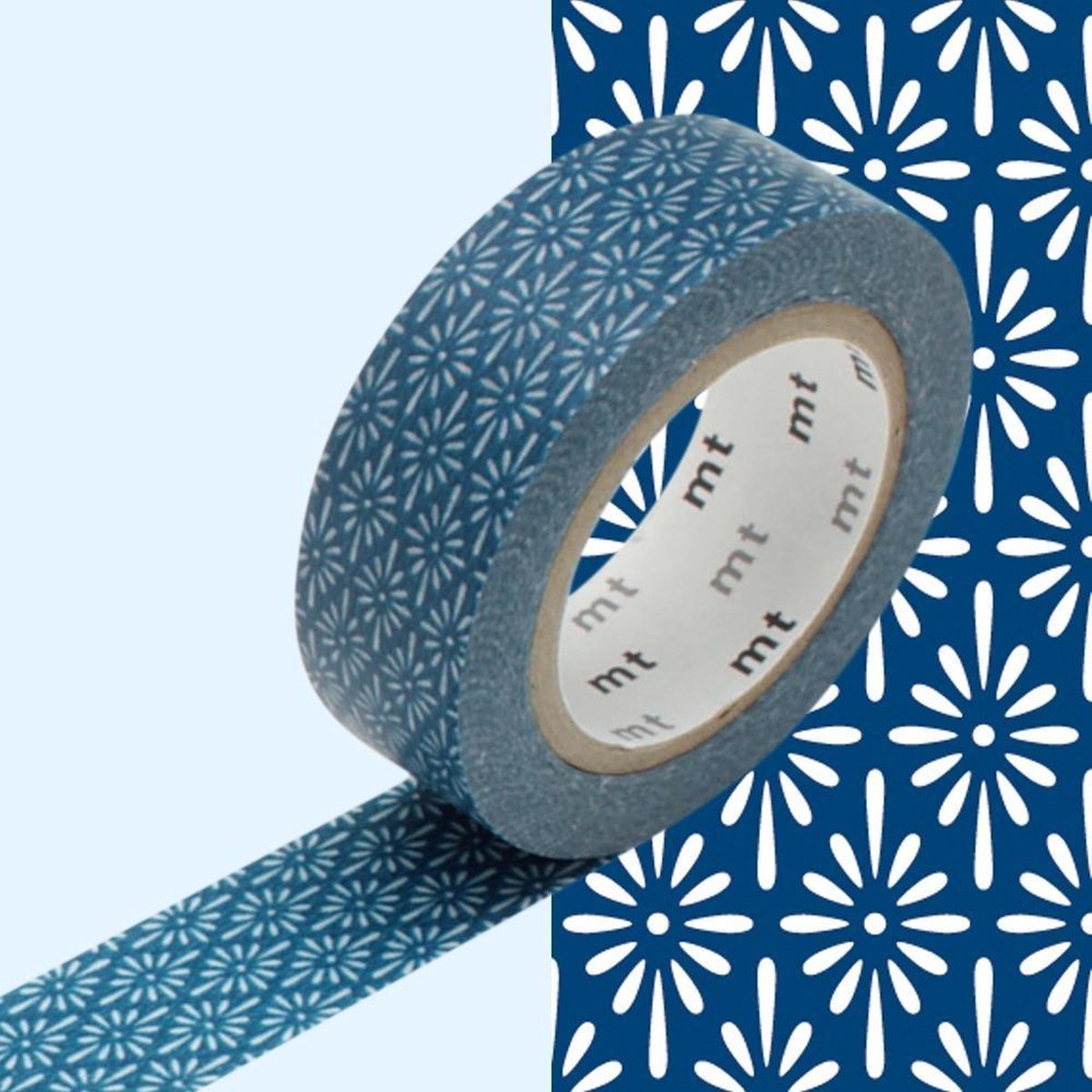 Washi tape Hanabishi tomekon - 10 meter x 1.5 cm. -  asking Tape