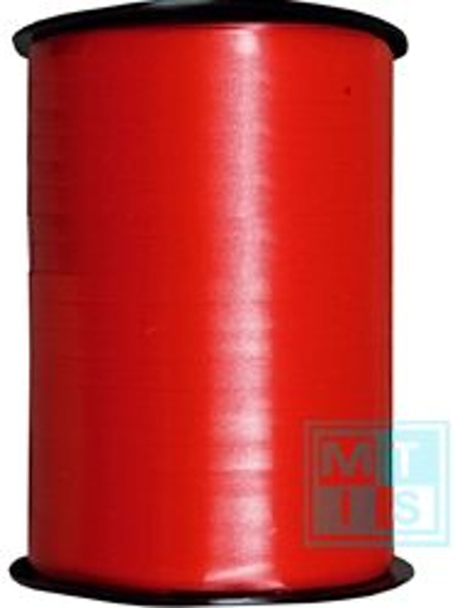 Krullint Rood 020 - 10mm breedte – 250 mtr lengte - 2000 005 20-10mm