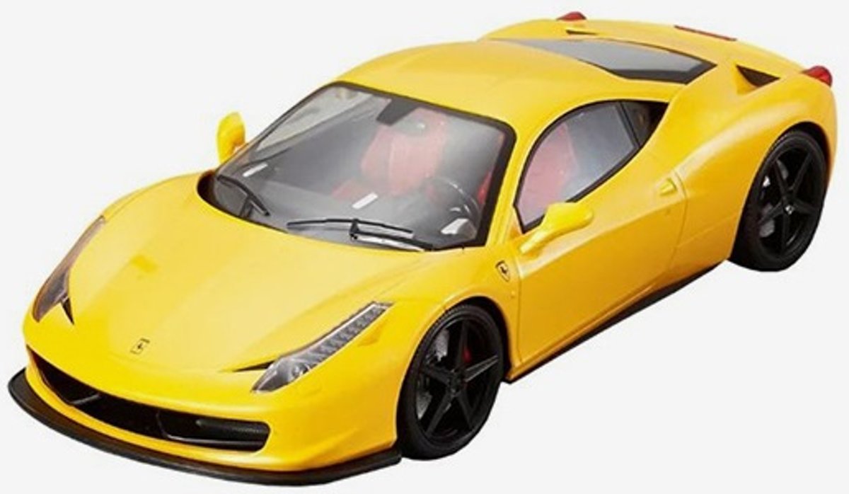 1:14 Schaal radiografisch bestuurbare Ferrari 458 geel