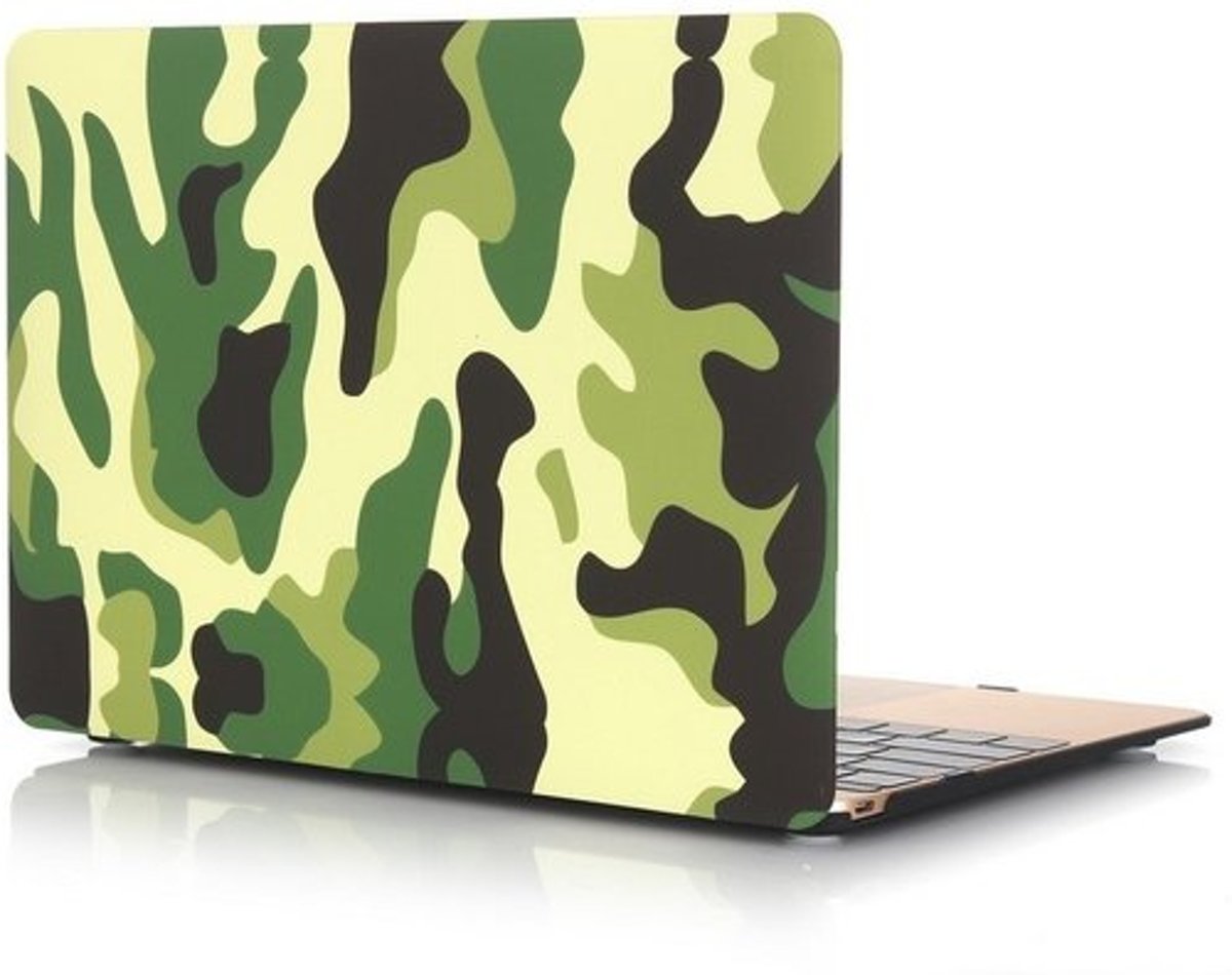 MacBook 12 inch case - Camouflage - Groen