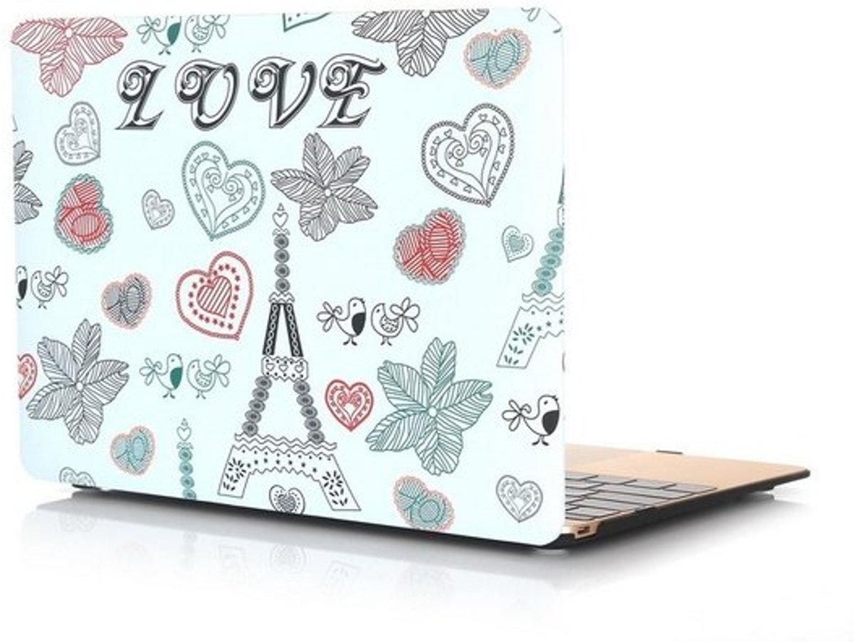 MacBook 12 inch case - Love Paris