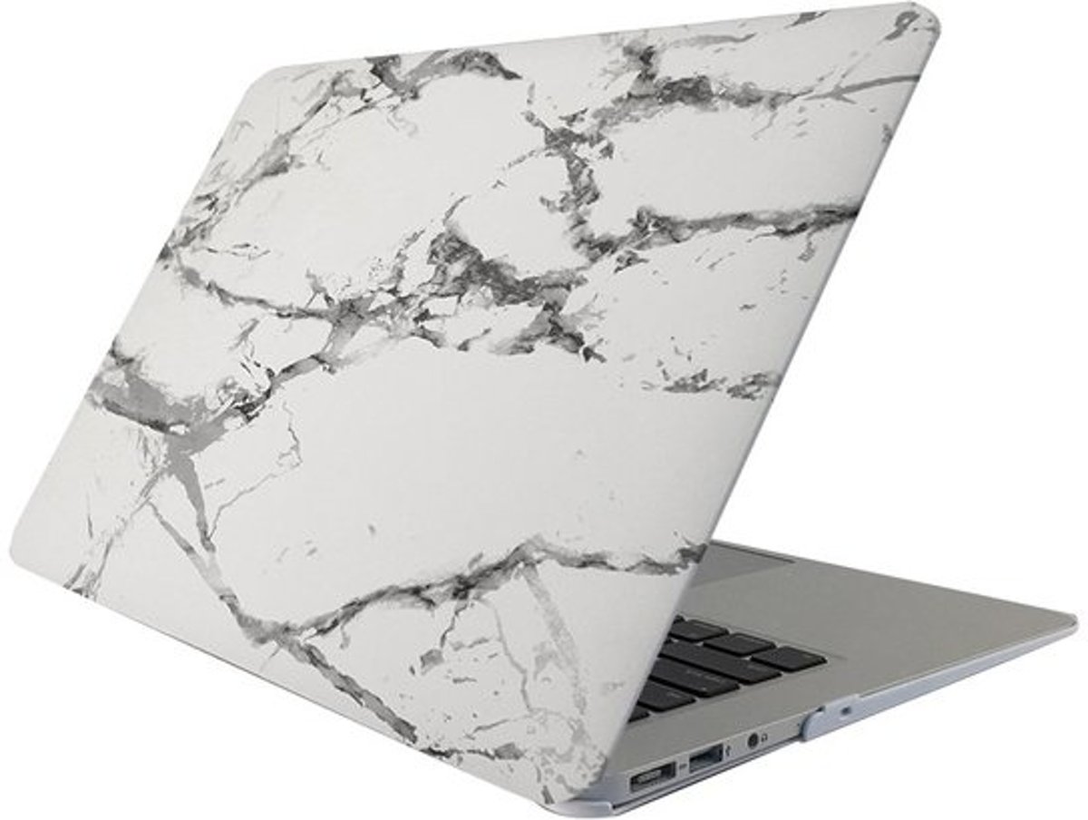 MacBook 12 inch case - Marble - Grijs