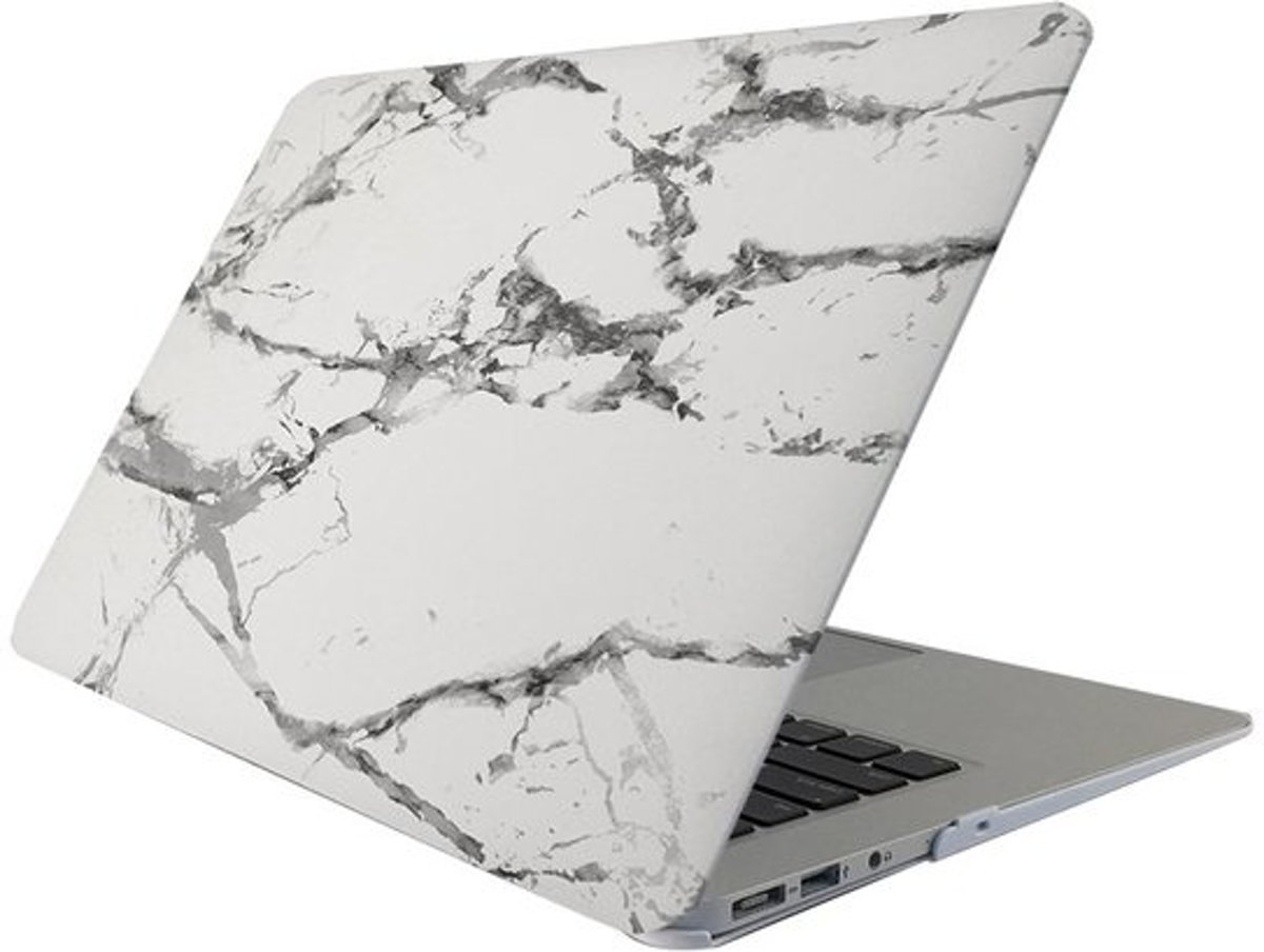 MacBook Air 11 inch case - Marble - Grijs