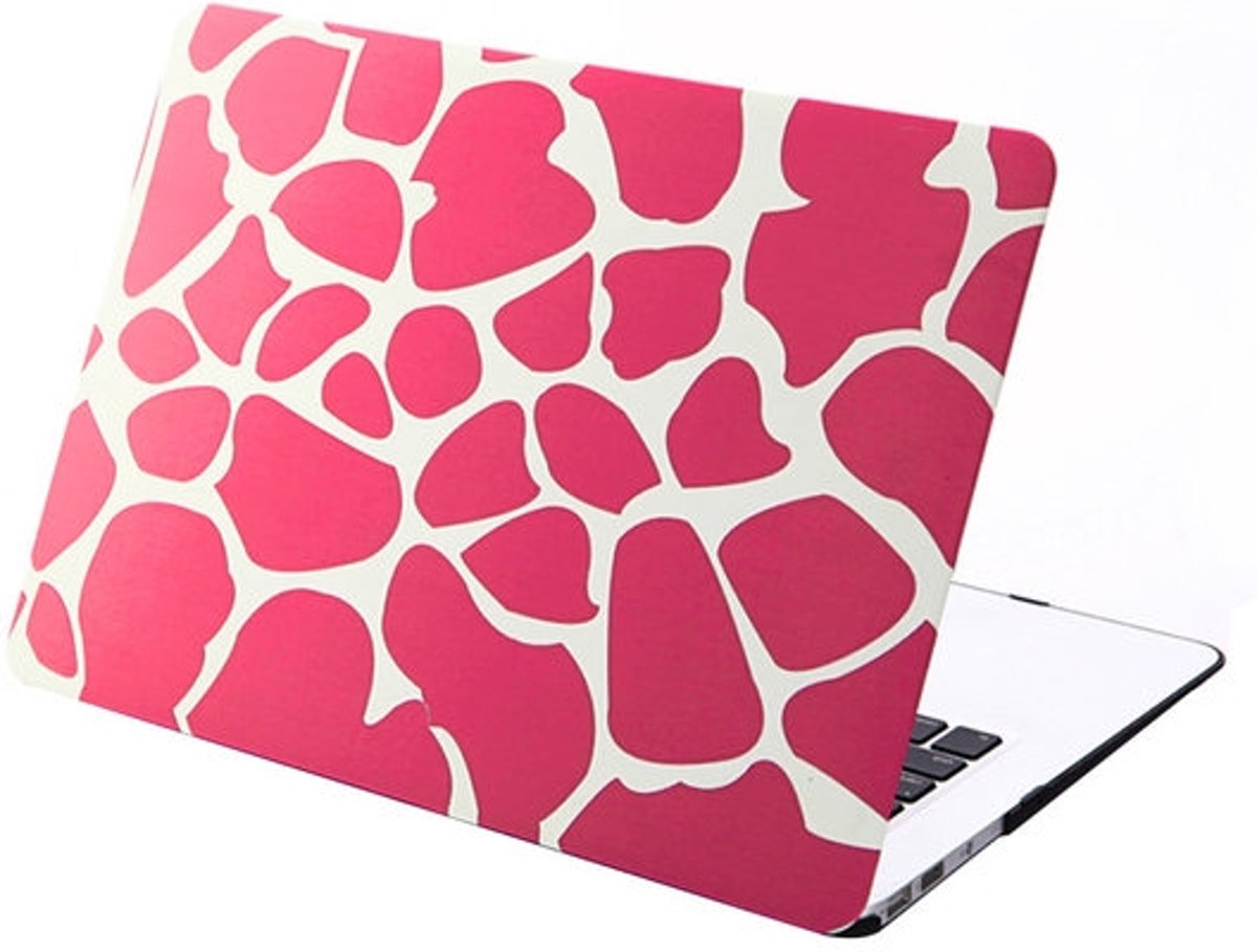 MacBook Air 11 inch cover - Dot pattern Roze