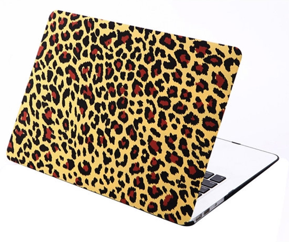 MacBook Air 13 inch cover - Leopard bruin