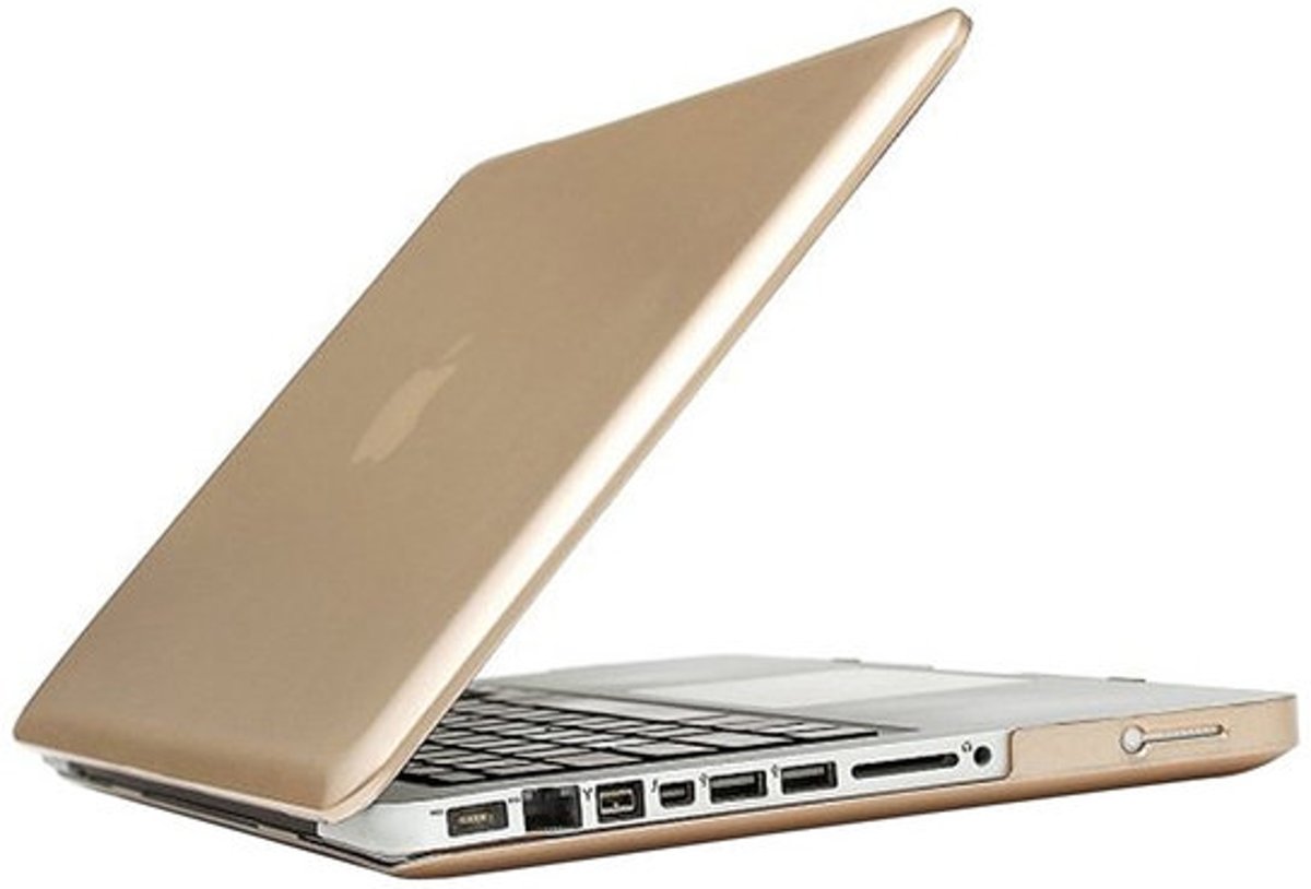 MacBook Pro 13 inch cover - Goud