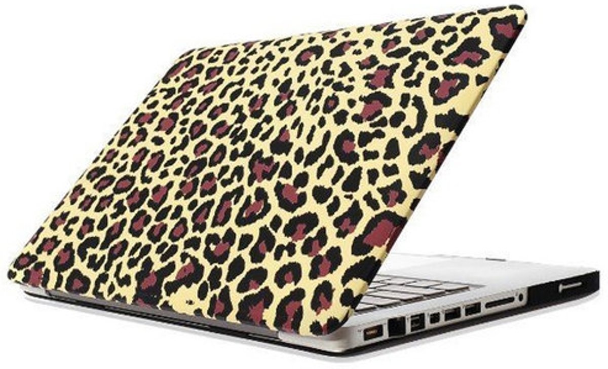 MacBook Pro 13 inch cover - Leopard bruin