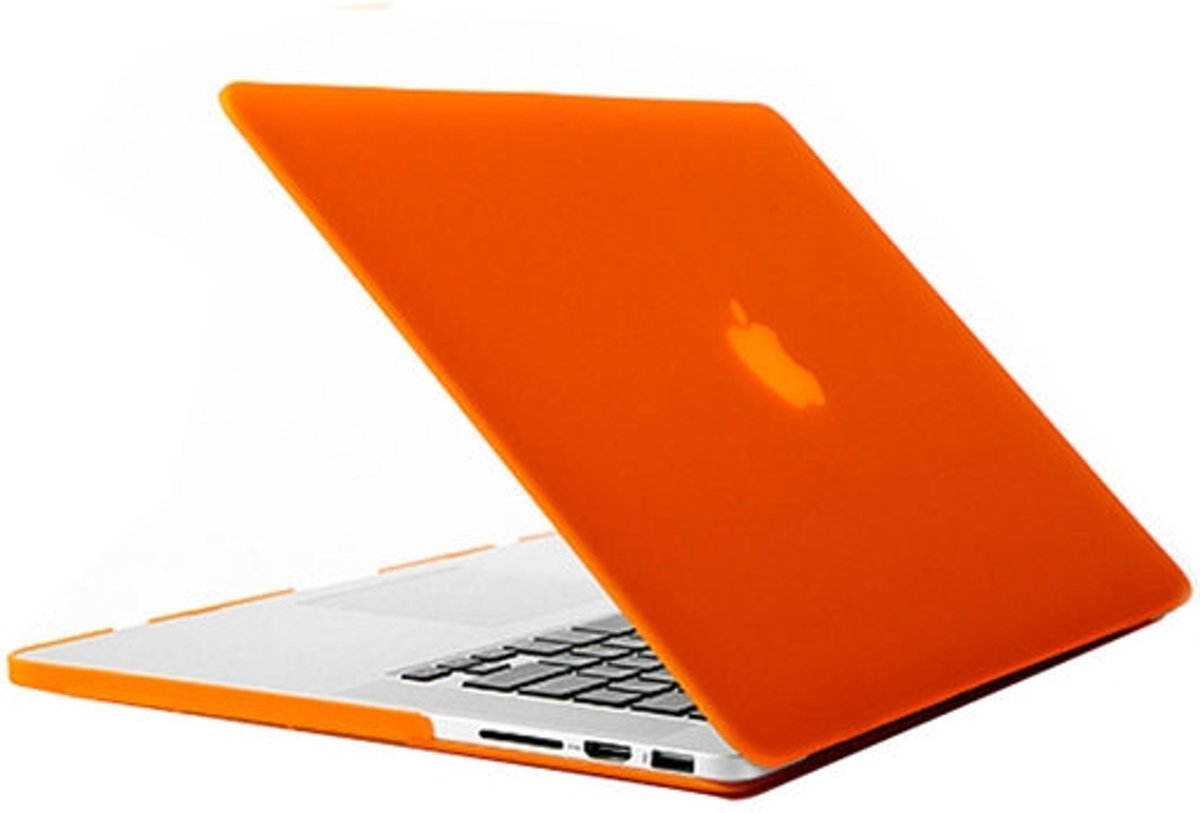 MacBook Pro Retina 13 inch cover - Oranje