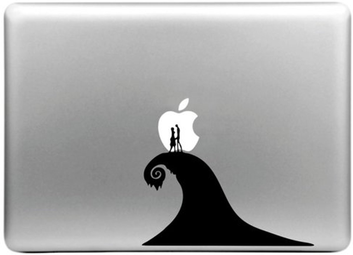 MacBook sticker - Sunset