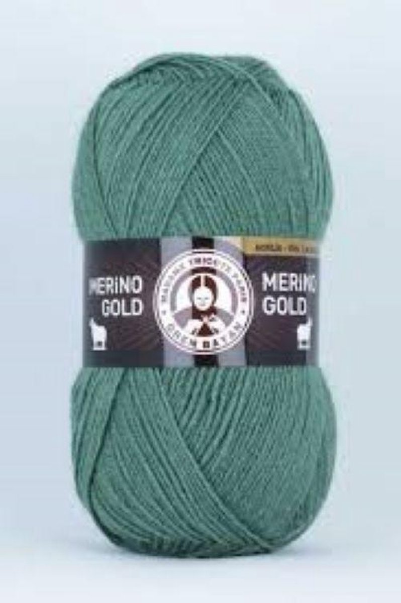 Merino wol - 2 bollen van 100 gram - turquoise - kleurcode 0132 - Madame Tricote Paris