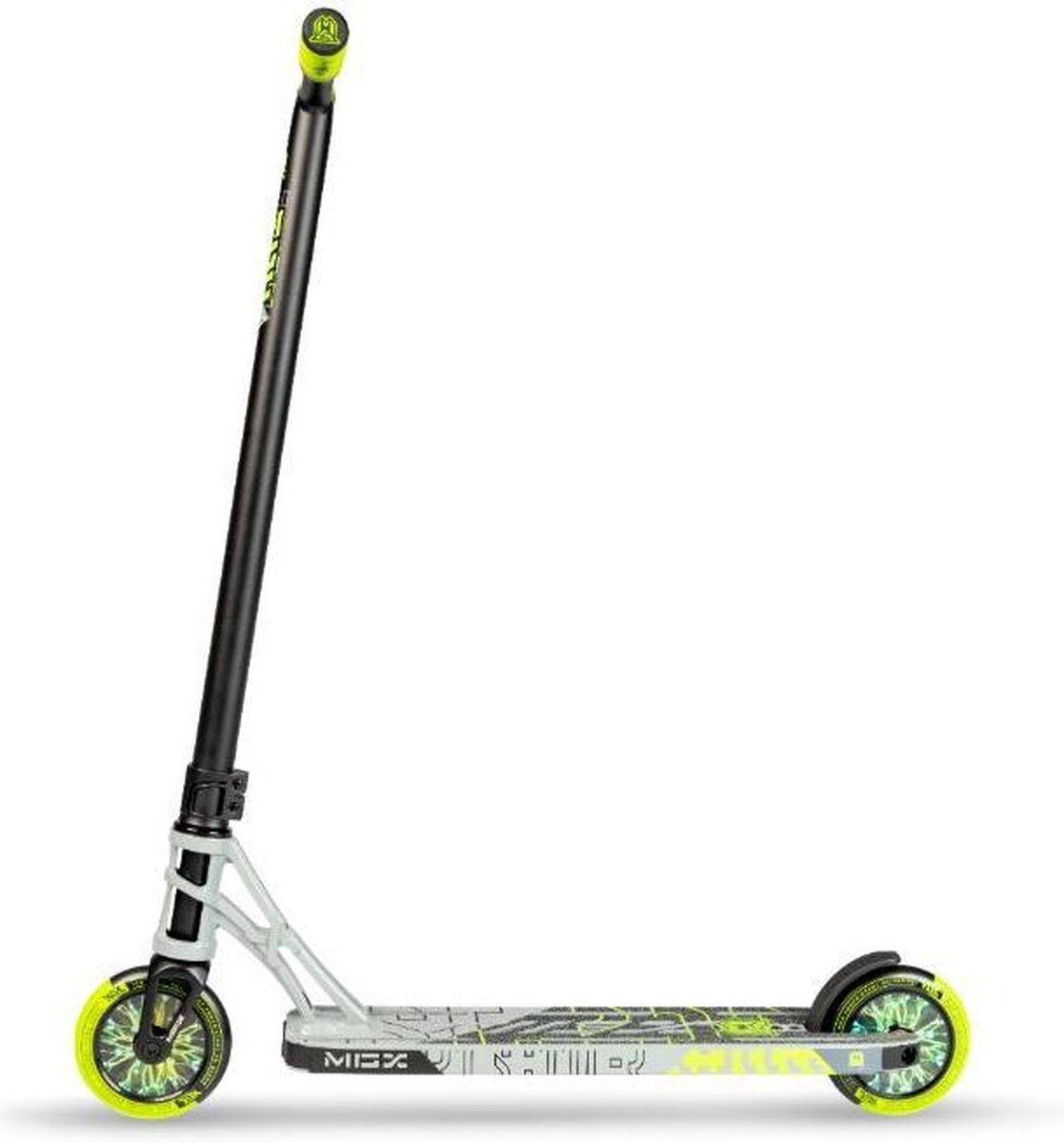 Madd Gear MGP MGX P1 Pro Stunt Scooter - Grijs / Lime