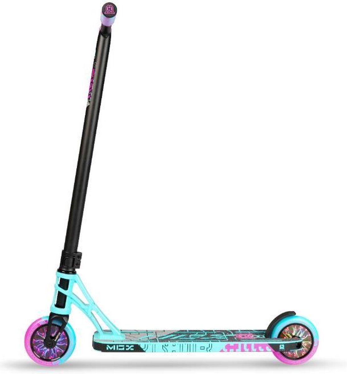 Madd Gear MGP MGX P1 Pro Stunt Scooter - Teal / Roze