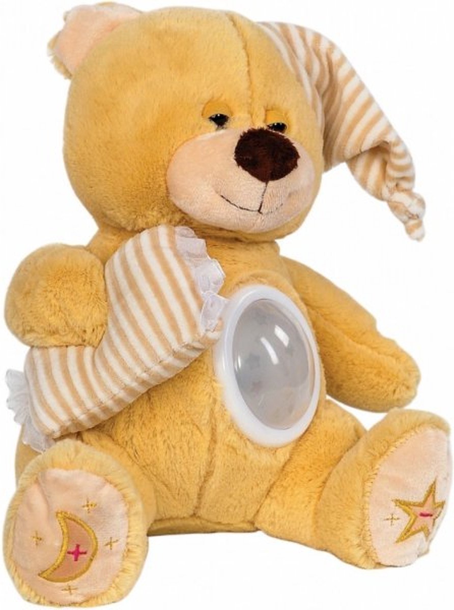 Madej Projector Sleeping teddy bear brown