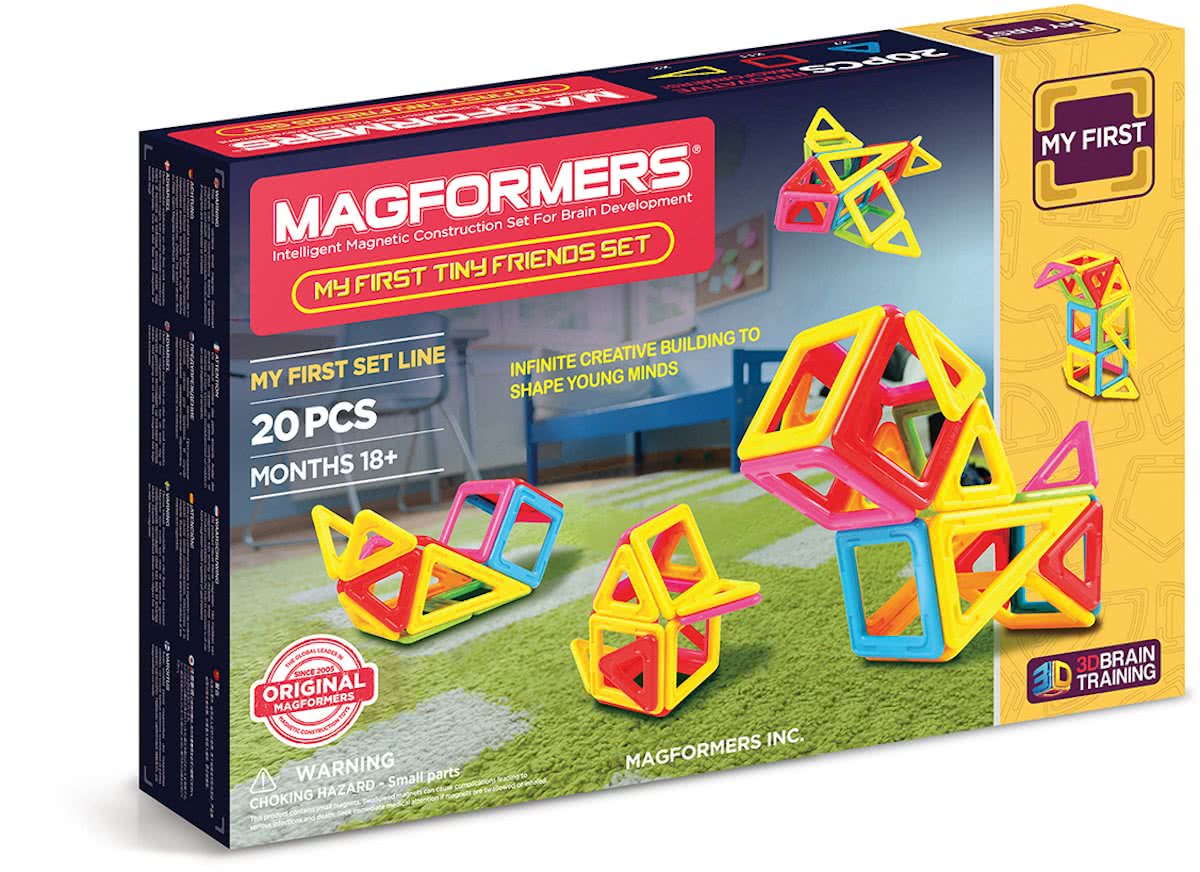 Magformers My First Tiny Friend Set - 20 Stuks