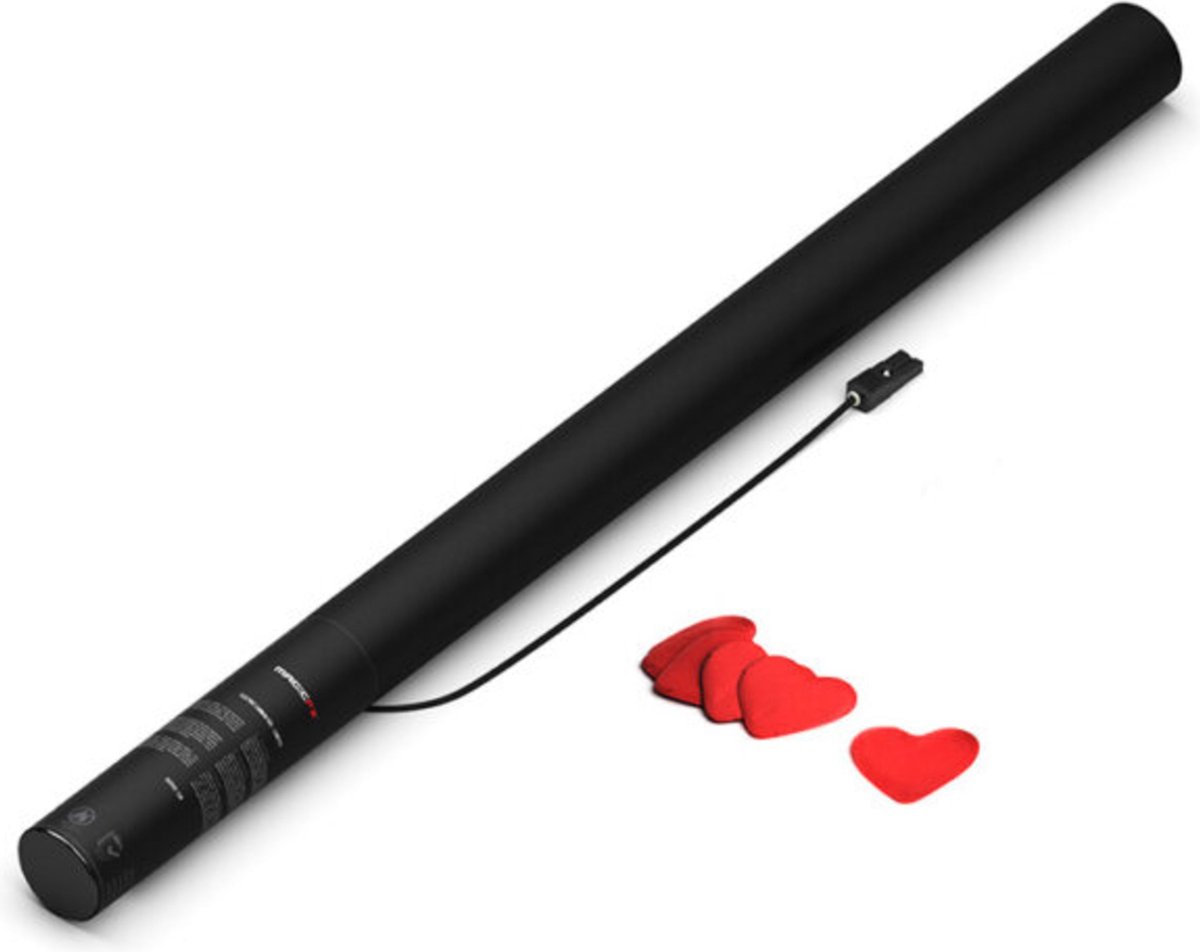 MagicFX Electric Cannon 80cm Hearts Rot