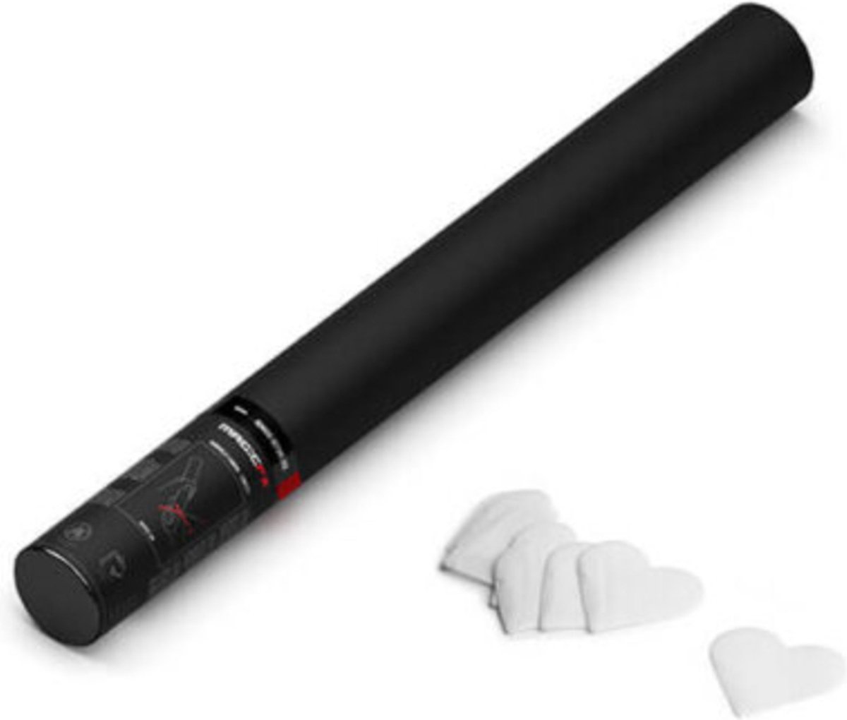 MagicFX Handheld Cannon 50cm Hearts Weiß