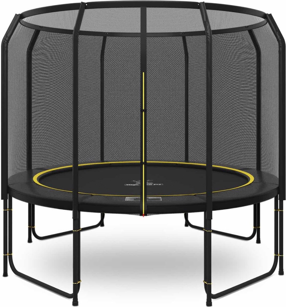 Magic Jump Fiber Black trampoline 305 cm met veiligheidsnet