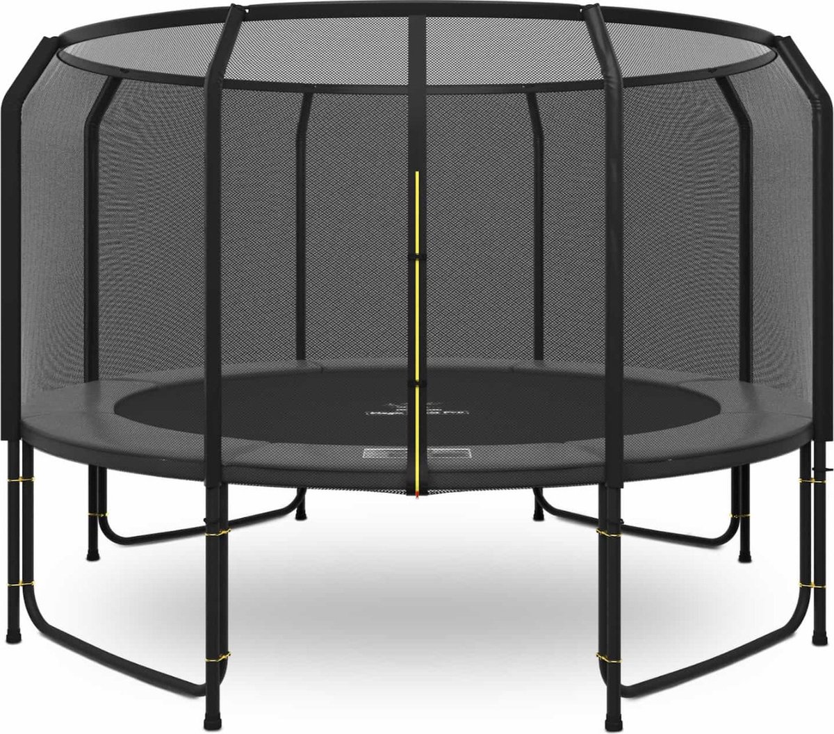 Magic Jump Fiber Grey trampoline 427 cm met veiligheidsnet