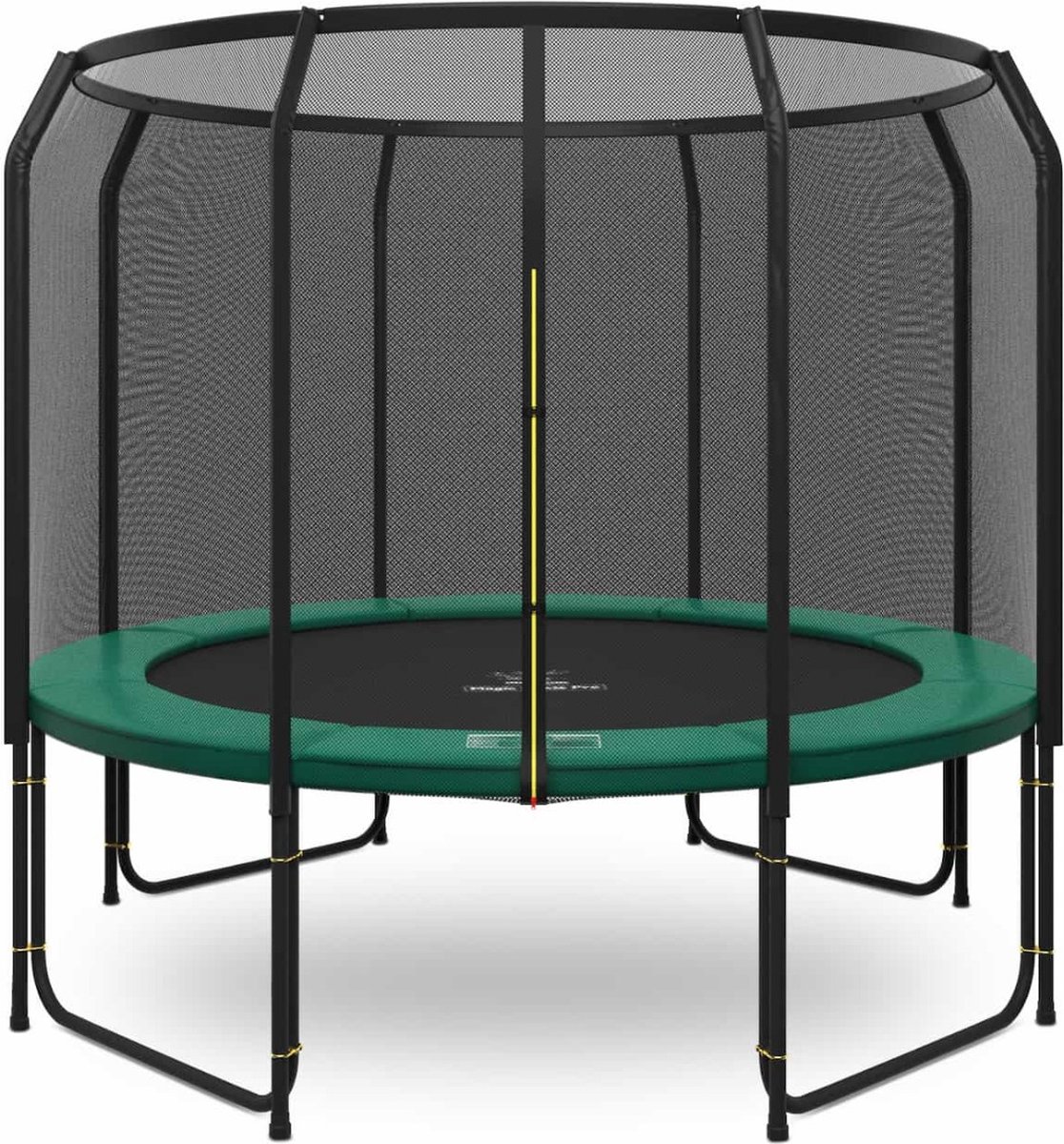 Magic Jump Fiber trampoline 305 cm Groen met veiligheidsnet