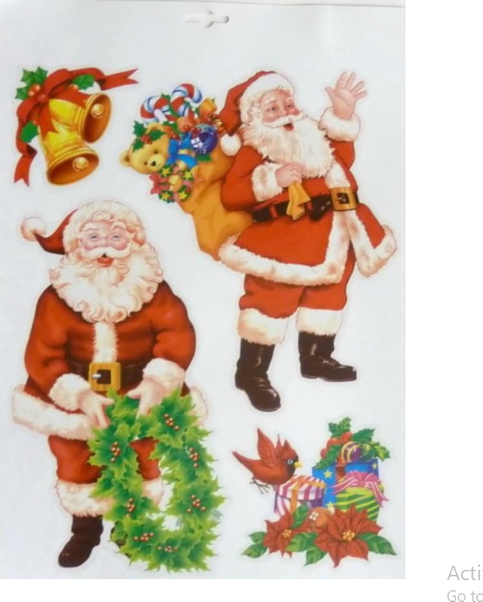 magic-stickers-raamstickervel-kerstman-42-x-30-cm-4-delig