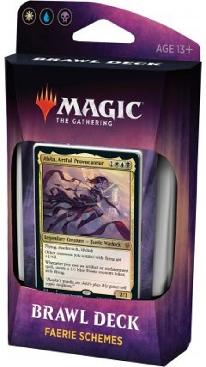 TCG Magic The Gathering Brawl Deck Throne Of Eldraine - Faerie Schemes MAGIC THE GATHERING