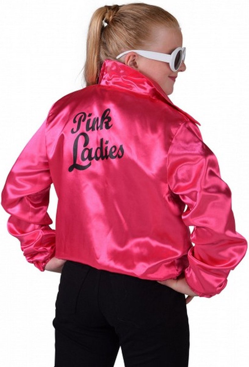 jasje Pink Ladies junior polyester roze maat 176