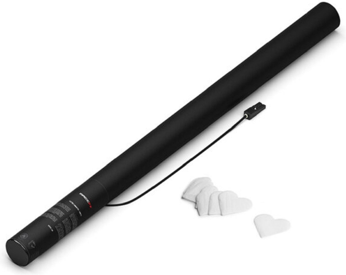 MagicFX Electric Cannon 80cm Hearts Weiß