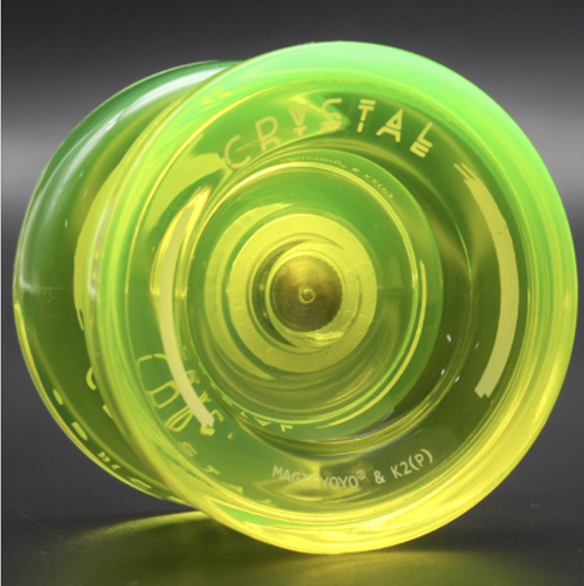 MagicYoyo K2 Crystal - Responsive Jojo - Geel