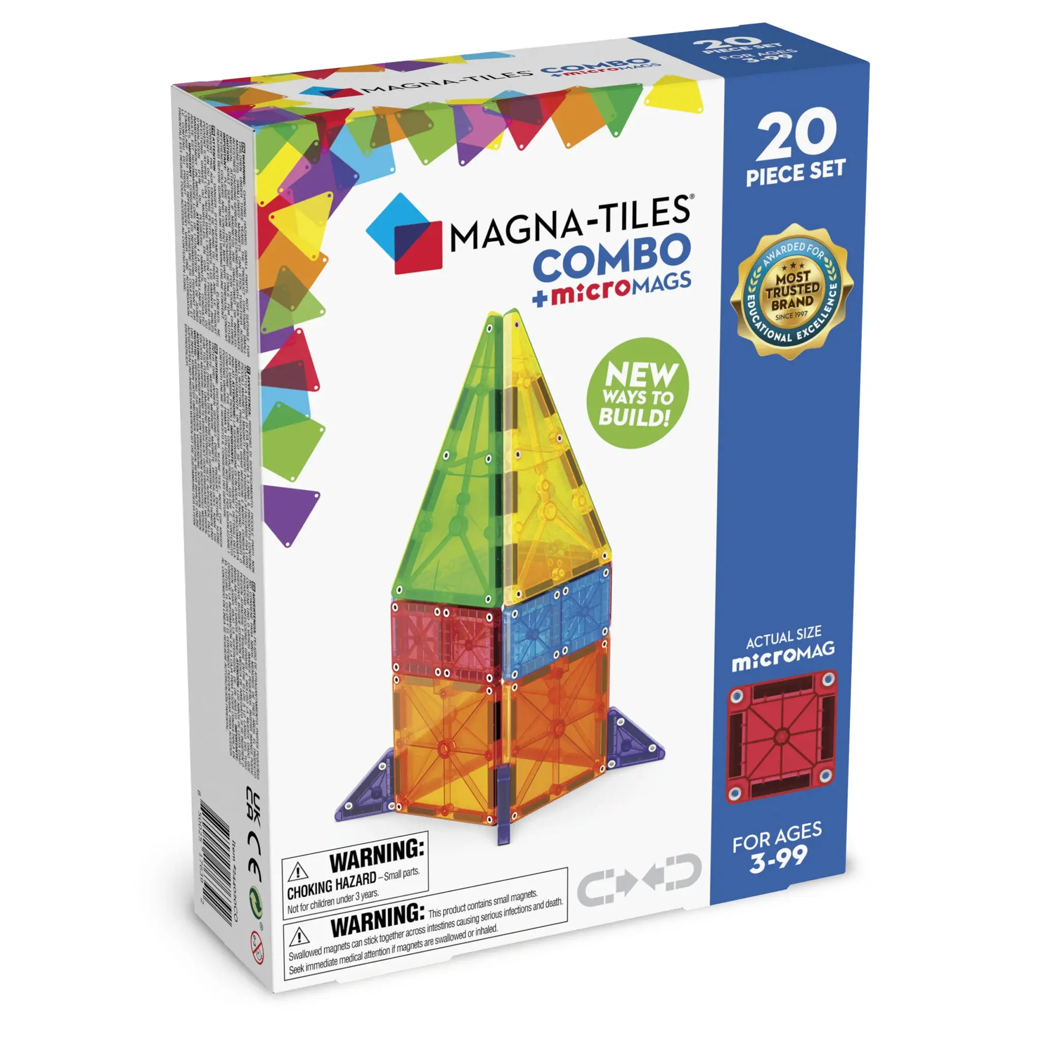 Magnatiles combo 20 delig