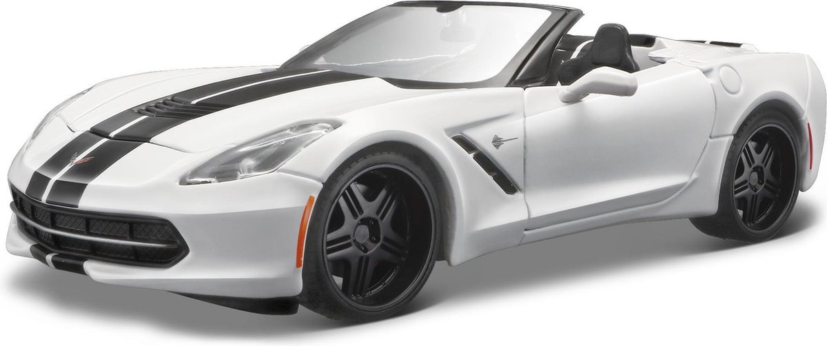 2014 Corvette Stingray (Wit) 1/24 Maisto - Modelauto - Schaalmodel - Model auto