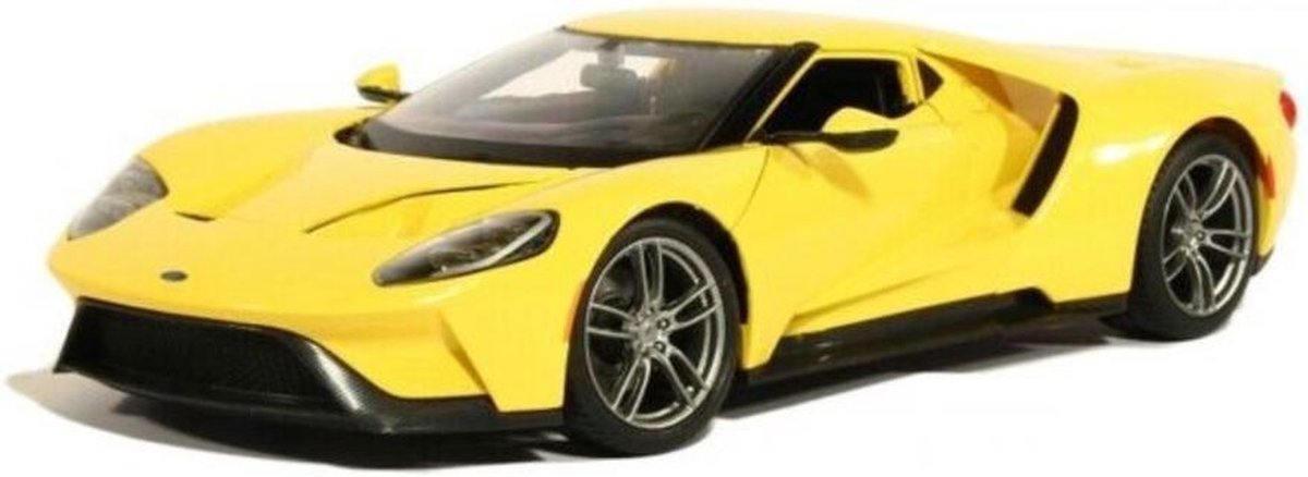 2017 Ford GT (Geel) 1/18 Maisto Special Edition - Modelauto - Schaalmodel - Model auto