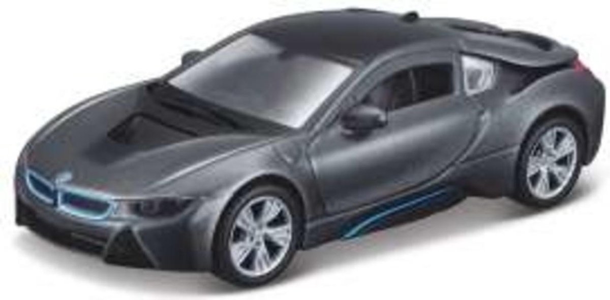 BMW i8 Pull-Back (Grijs) 1:43 Maisto