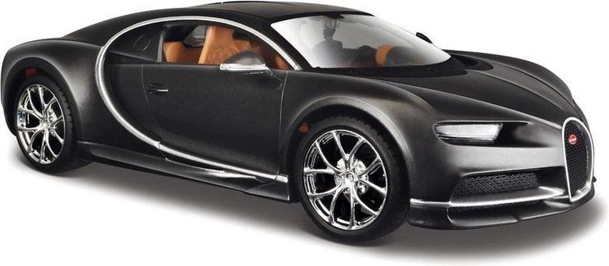 Bugatti Chiron Grijs 1/24 Maisto - Modelauto - Schaalmodel - Model auto