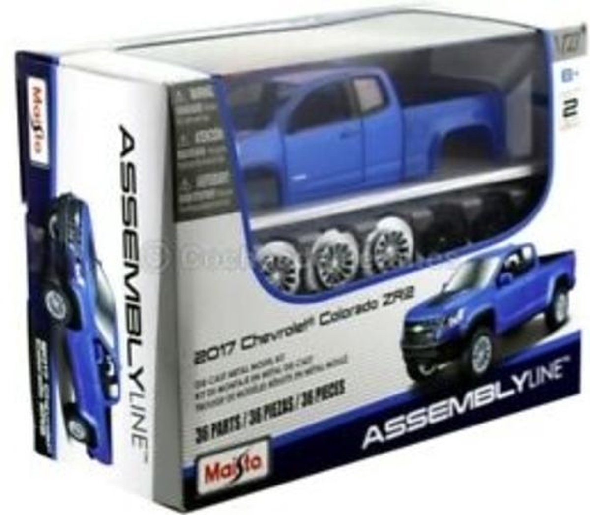 Chevrolet Colorado ZR2 (Bouwpakket) 1:24 Maisto