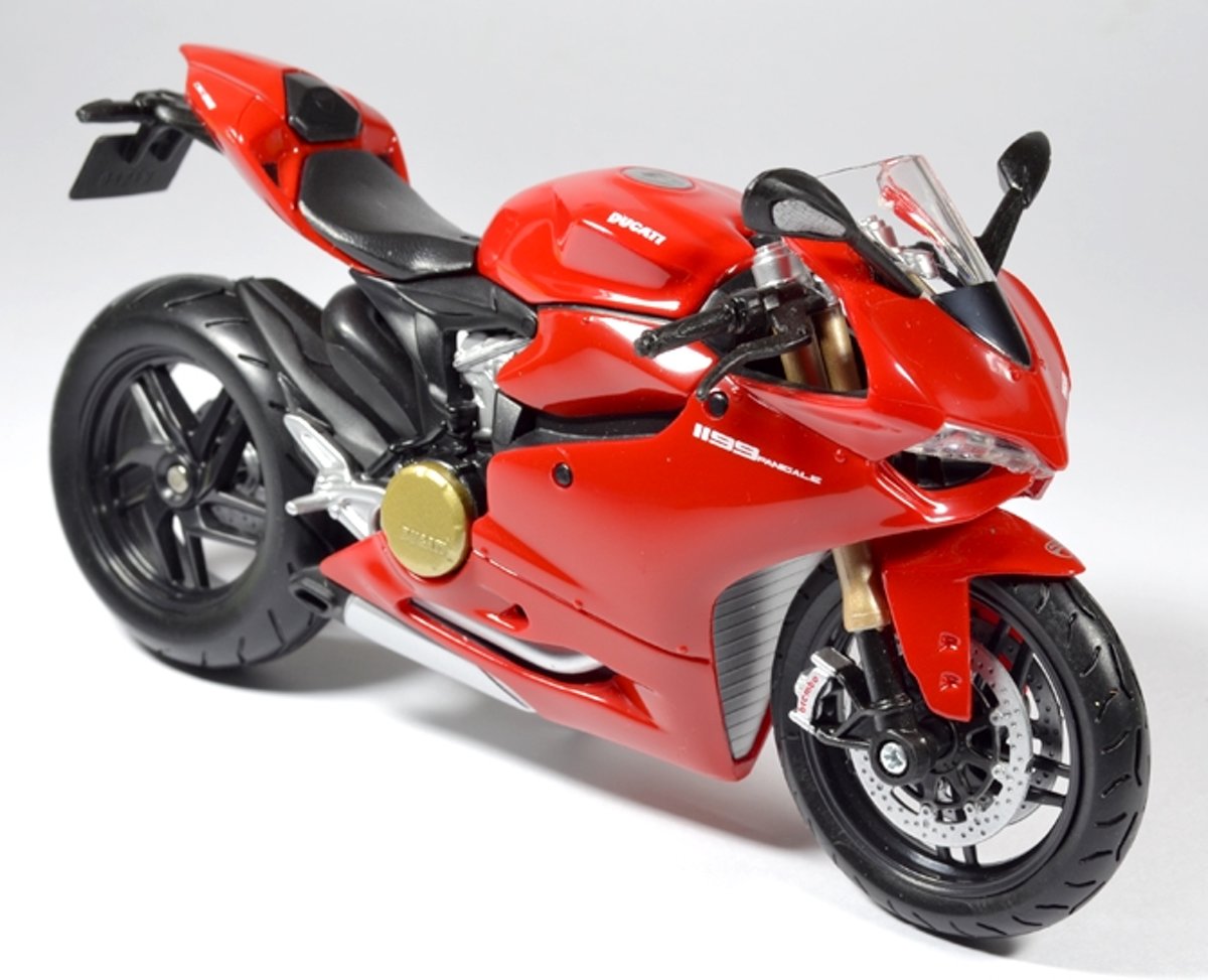 Ducati 1199 Panigale 1:12 Maisto Rood / Zwart 20-11108