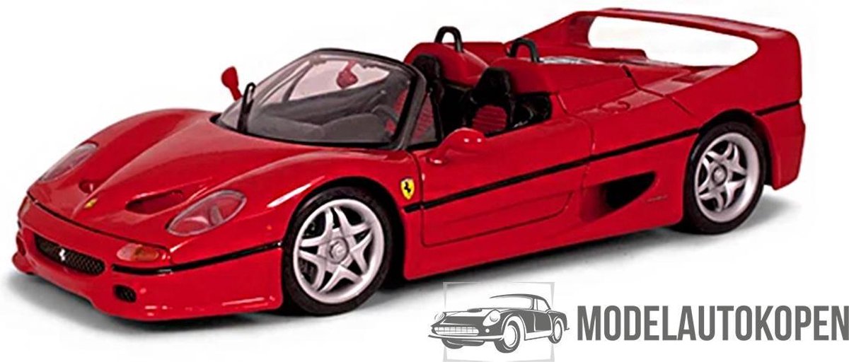 Ferrari F50 1995 Special Edition (Rood) 1/18 Maisto - Modelauto - Schaalmodel - Model auto - Miniatuurautos - Miniatuur auto