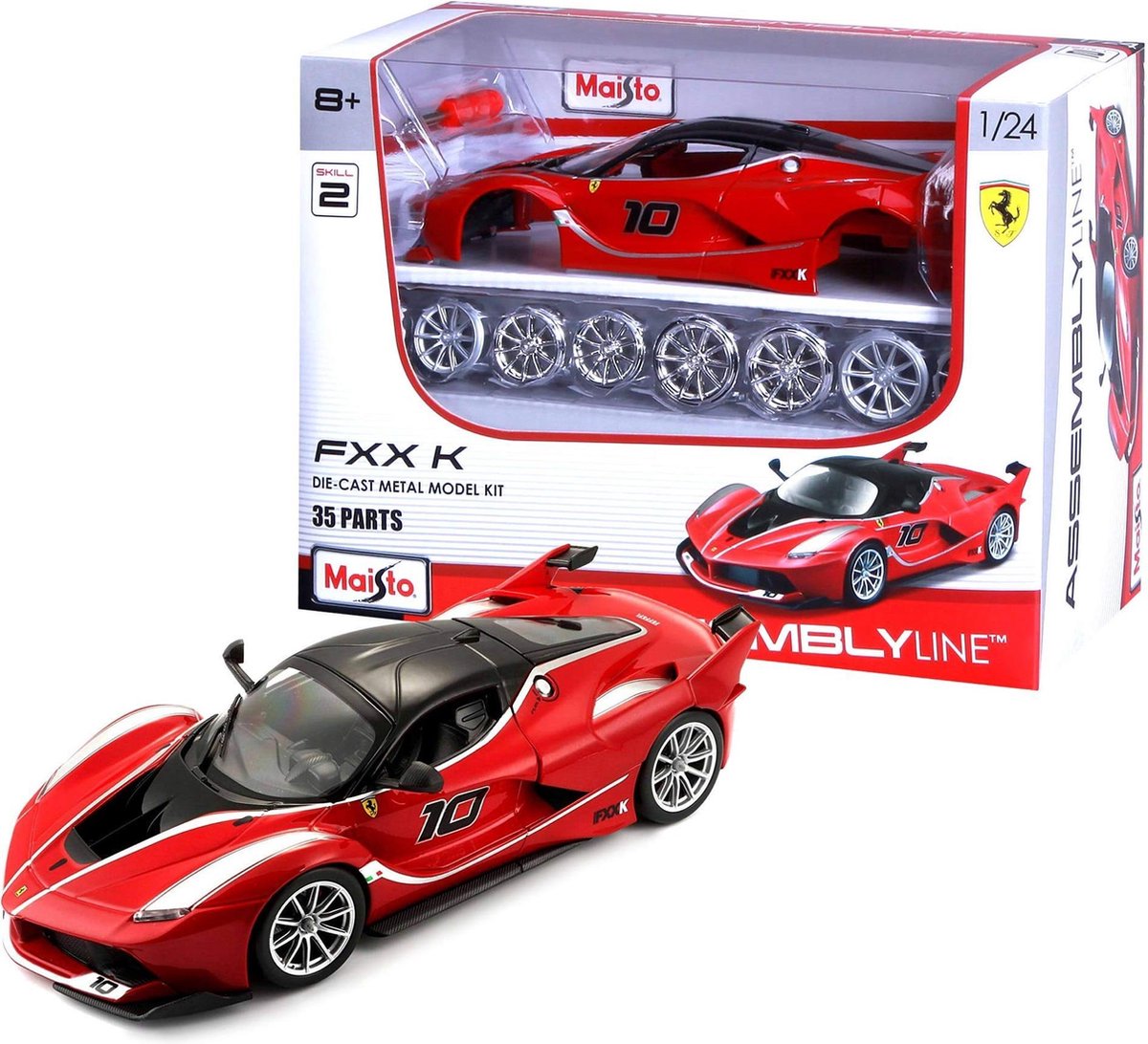 Ferrari FXX K Model Kit (Bouwpakket) 1:24 Maisto