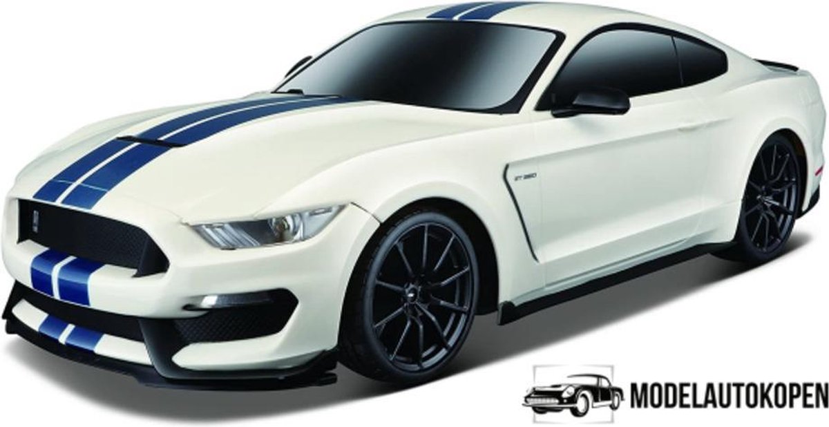 Ford Shelby GT350 (met licht en geluid) 1/14 Maisto - Modelauto - Schaalmodel - Model auto - Miniatuurautos - Miniatuur auto