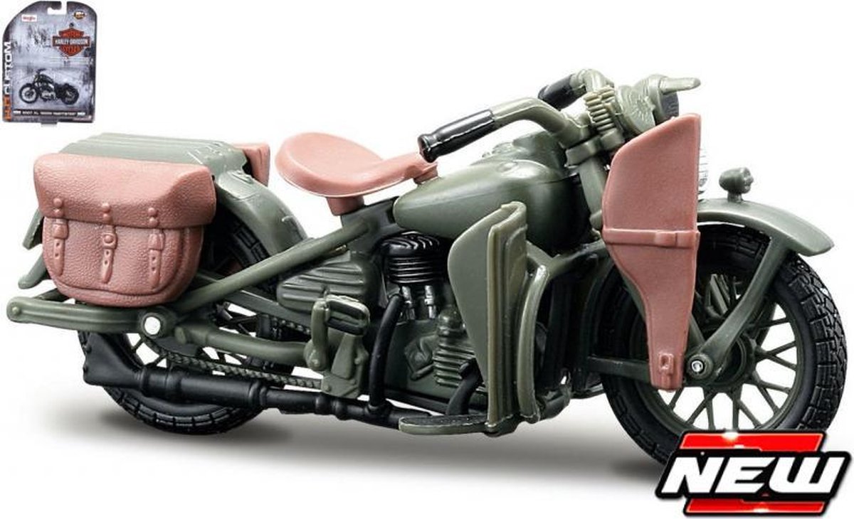 MAISTO Harley-davidson WLA FLATHEAD 1942 1:24