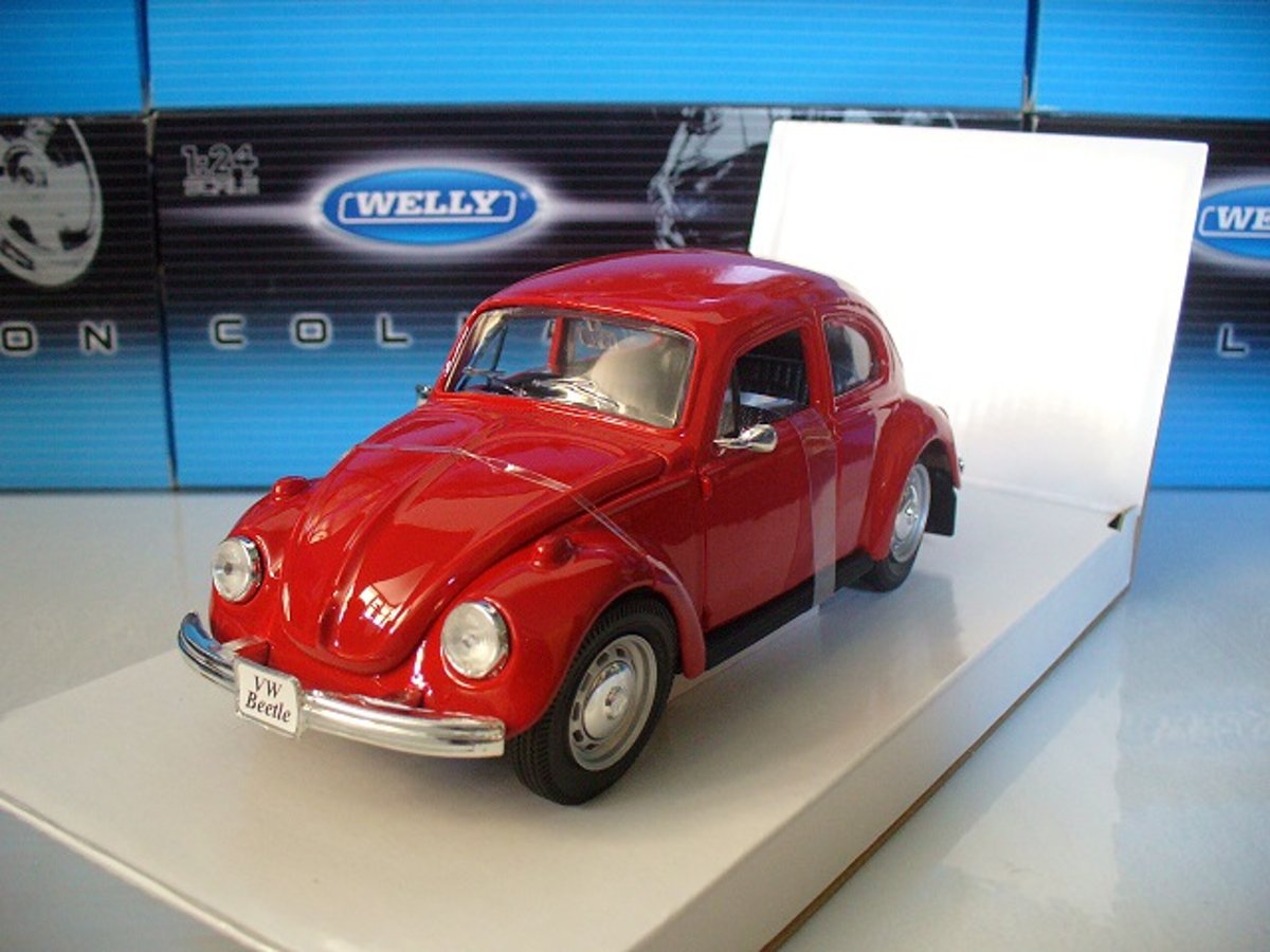 Maisto 1/24 VW Volkswagen Kever Beetle Rood