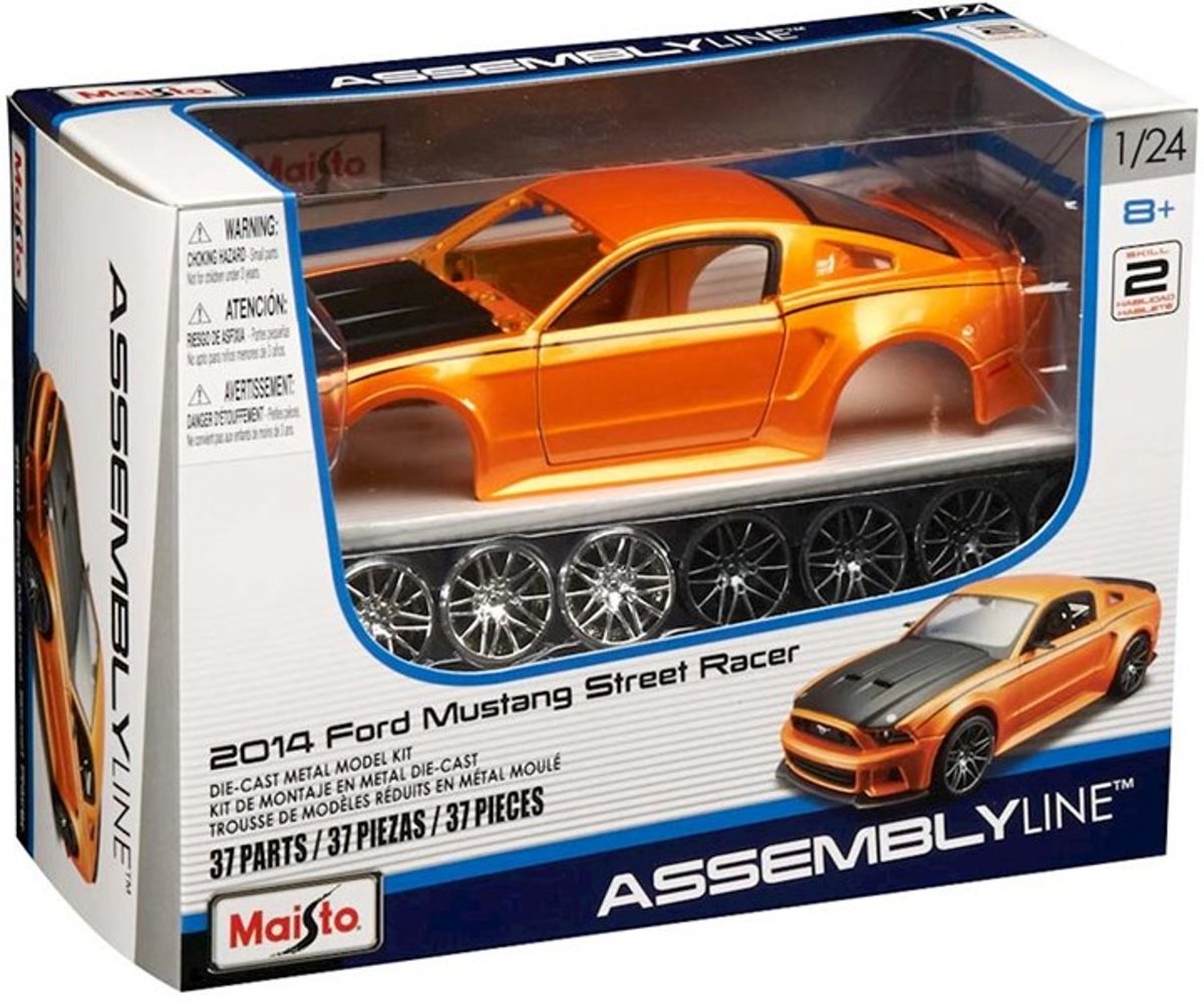 Maisto 39127 Die-cast metal model kit 2014 Ford Mustang Street Racer