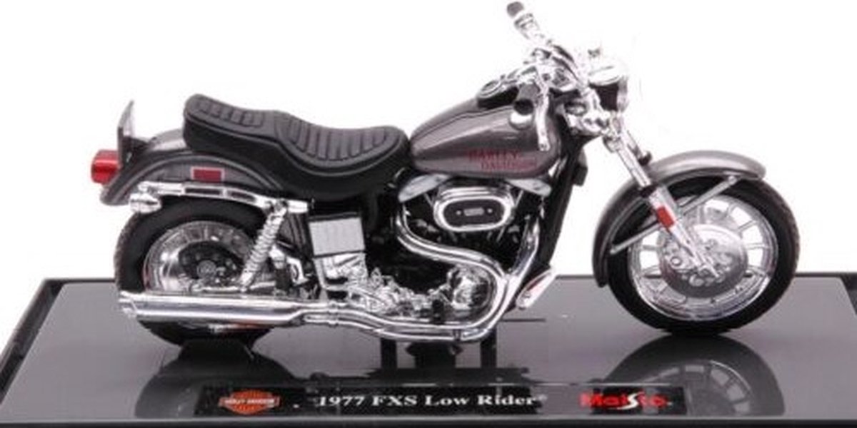 Maisto: Harley Davidson - 1977 FXS Low Rider 1:18 Schaalmodel