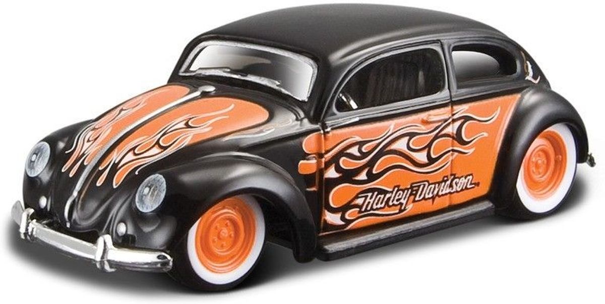 Maisto Harley-Davidson Costum – Volkswagen Beetle 1:64