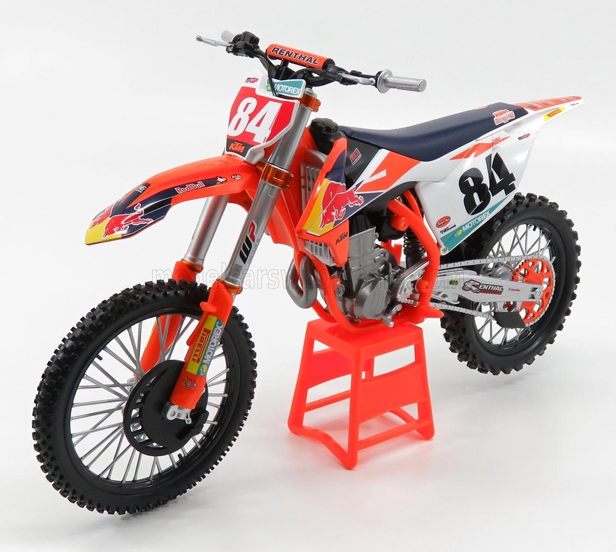 Maisto Jeffrey Herlings KTM SXF450 Mini Crossmotor 1/6 Schaalmodel