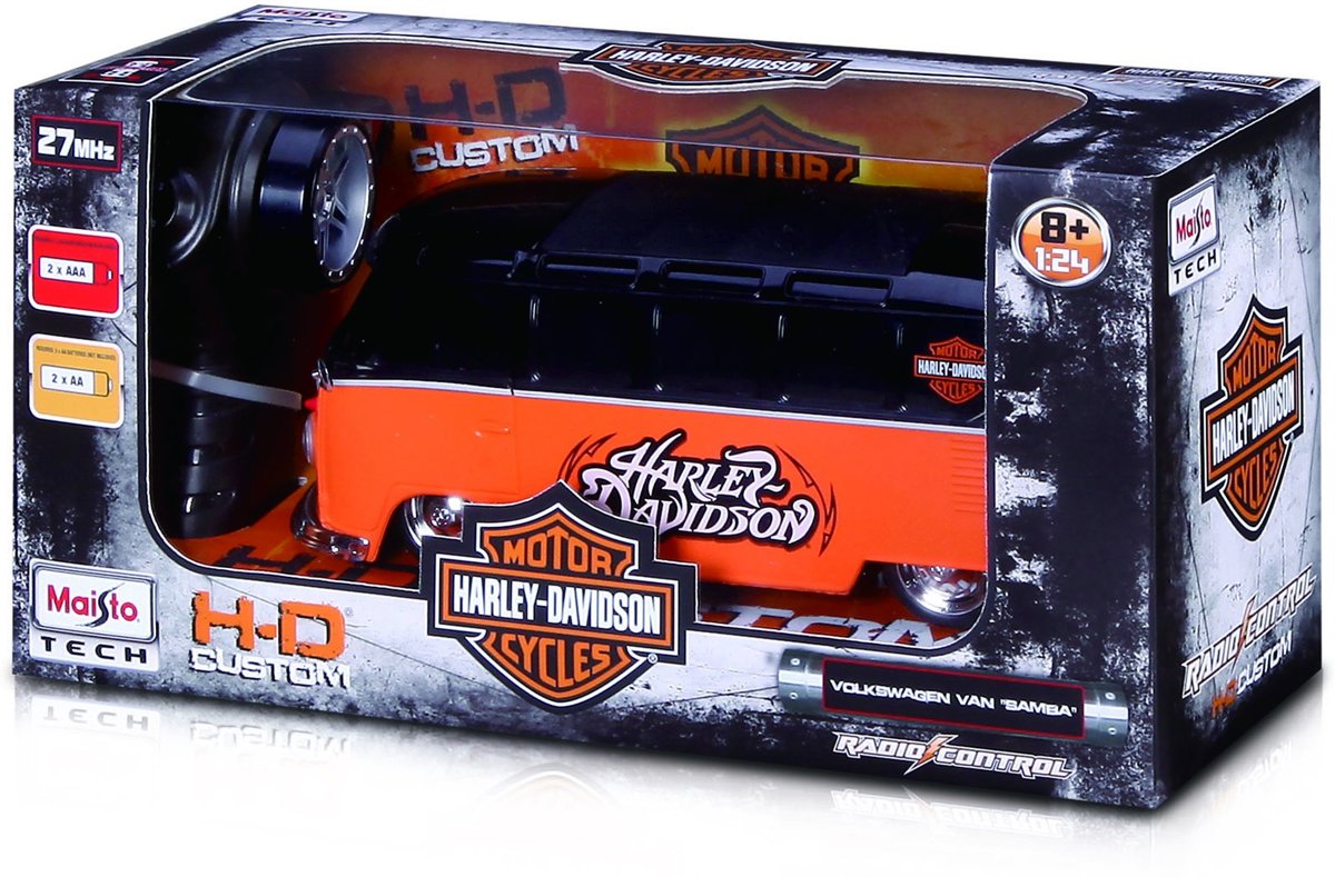 Maisto RC Volkswagen Samba HARLEY-DAVIDSON