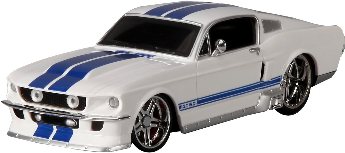 Maisto Rc Ford Mustang Gt 19 Cm Schaal 1:24 Wit