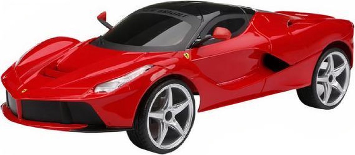 auto RC Ferrari La Ferrari 1:14 rood/zwart 2-delig