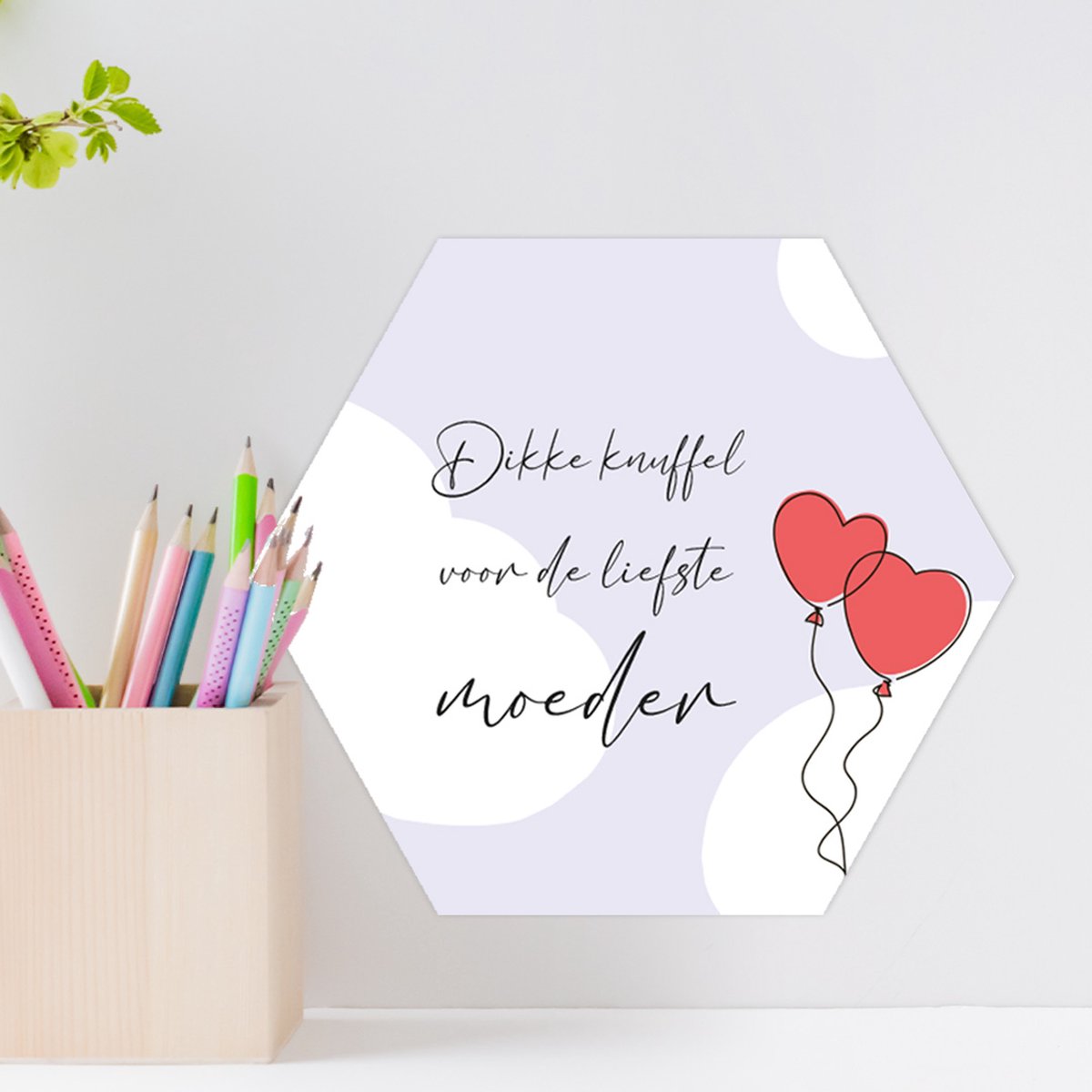 Hexagon Dikke knuffel -  