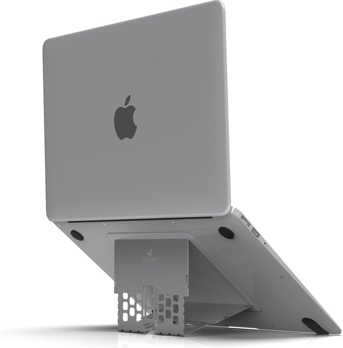 Majextand – Dunste Laptopstandaard – Laptopstand – Grijs – 6 posities – Laptopverhoger - MacBook